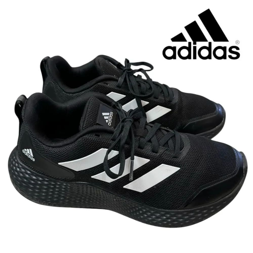 Adidas EE4169 Edge Gameday Core Black Athletic Men's Sneakers 7